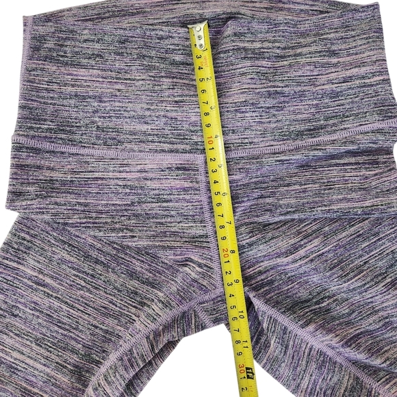 LULULEMON High Times Pant Space Dye Camo Tender Violet Black Grape high-rise - Picture 10 of 11